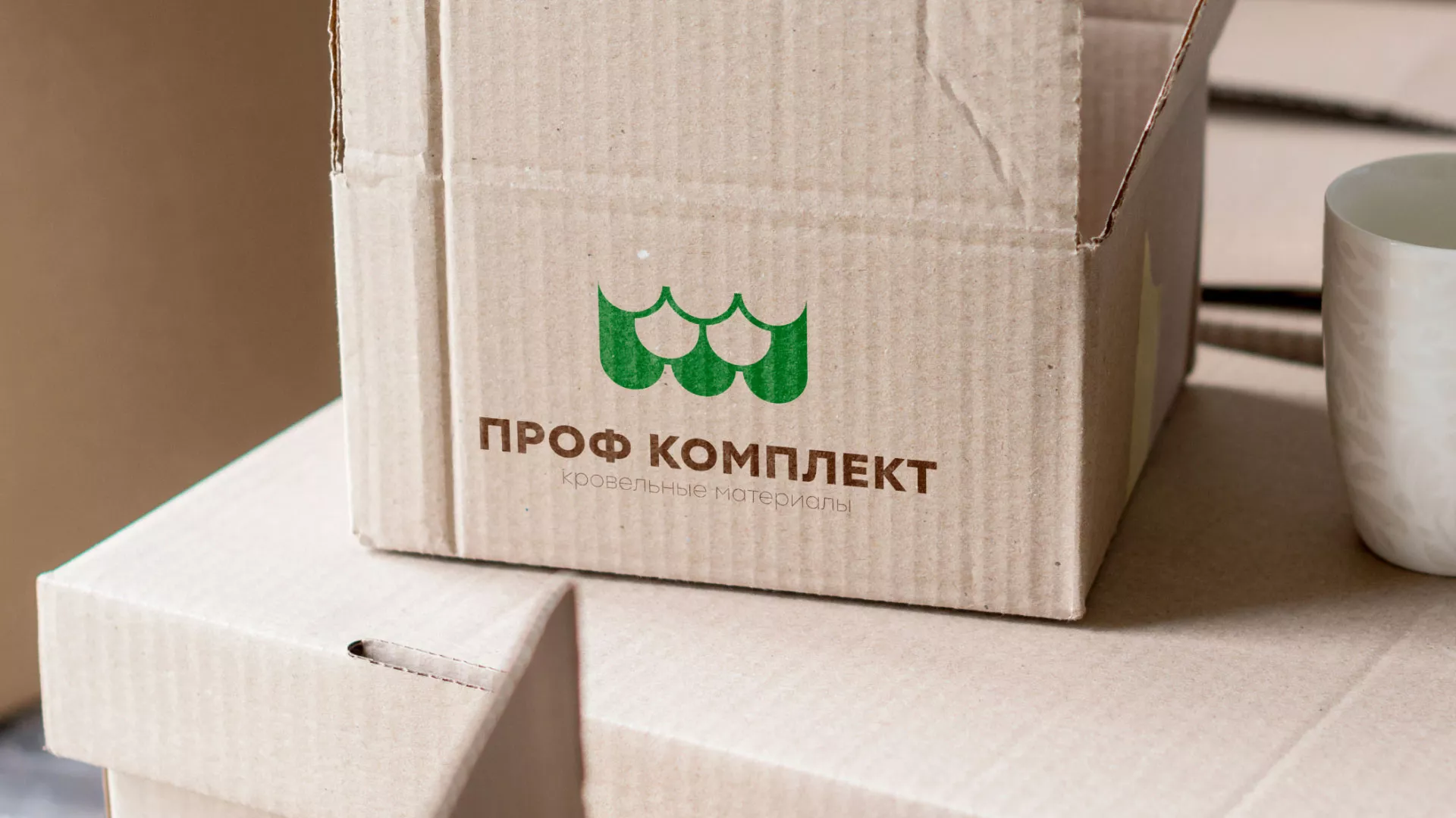 Создание логотипа компании «Проф Комплект» в Петергофе